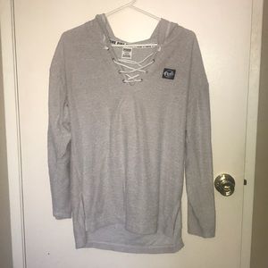 Victoria’s Secret PINK Tie-Up Hoodie